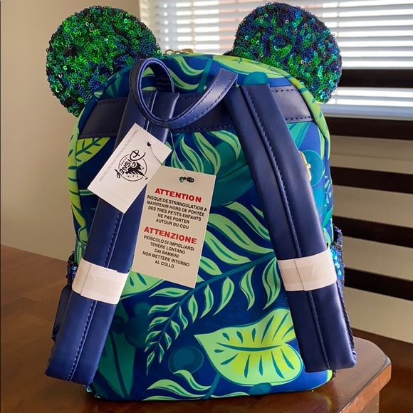 Disney Aulani Loungefly Paradise Vibes Backpack - Picture 5 of 9